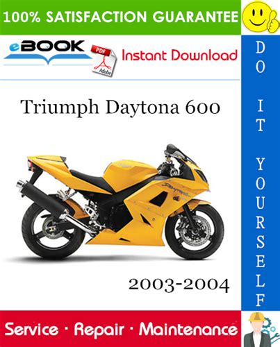 triumph daytona 600 workshop manual